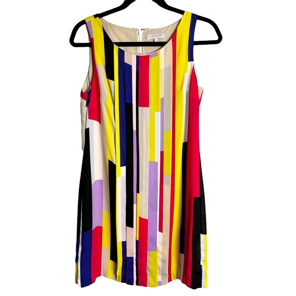 1. State‎ - Color Block Tank Dress - Sz. XS